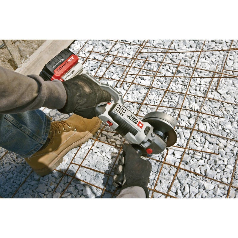 PORTER CABLE PORTER-CABLE 20V MAX* Angle Grinder Tool, 4-1/2-Inch, Tool Only (PCC761B) - Image 2